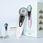 Face Massager Skin Rejuvenation Radio Mesotherapy LED Facial Lifting Beauty Vibration Wrinkle Removal Anti Aging Radio Frequency-Health Wisdom™