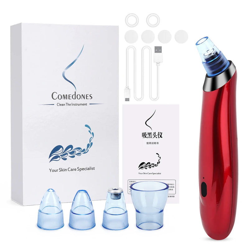 Face Nose Acne Black Dot Pimple Blackhead Remover Electric Blackhead Vacuum Cleaner Pore Blackhead Skin Care Tool Pimple Machine-Health Wisdom™