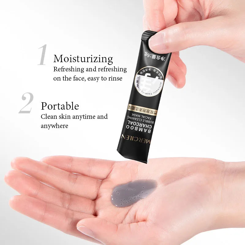 Facial Cleansing Bubble Mask Face SPA Moisturizing skincare Deep Clean Blackhead Removal Facial Masks Face Mask Skin Care-Health Wisdom™