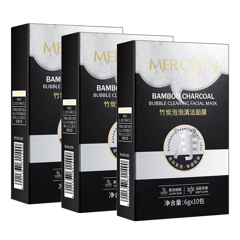 Facial Cleansing Bubble Mask Face SPA Moisturizing skincare Deep Clean Blackhead Removal Facial Masks Face Mask Skin Care-Health Wisdom™