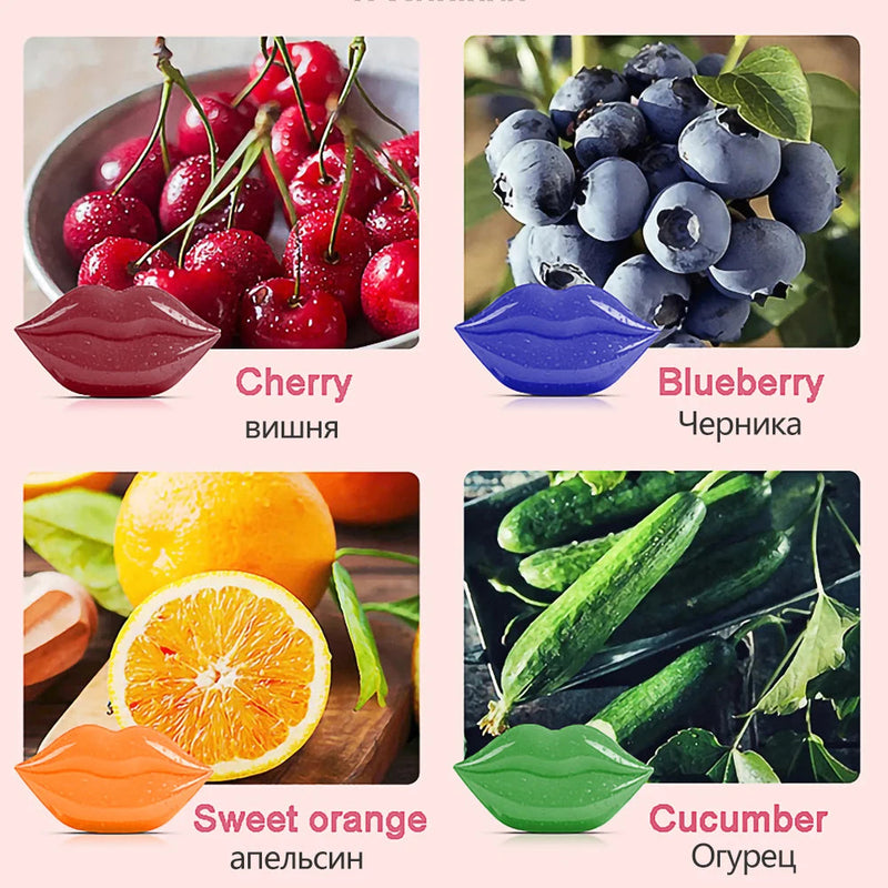 Fruit Vitamin C Moisturizing Skincare Lip Mask Reducing Lip Wrinkles Repair Skin Lip Patches Face Care Masks Recreate Sexy Lips-Health Wisdom™