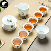 Full Kungfu Gaiwan tea Set With 6 Cups 禅-Health Wisdom™