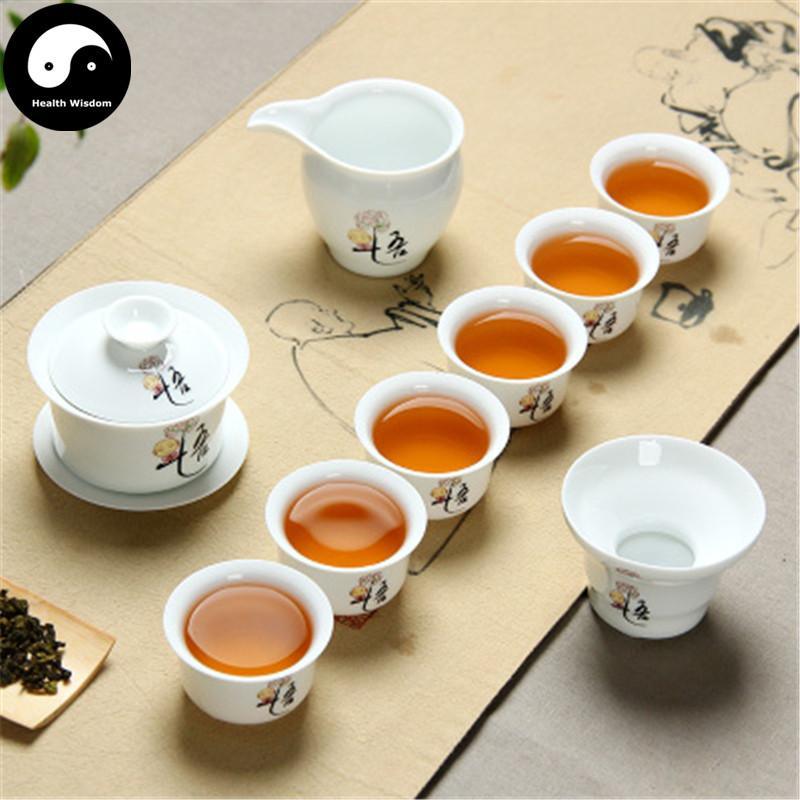 Full Kungfu Gaiwan tea Set With 6 Cups 悟-Health Wisdom™