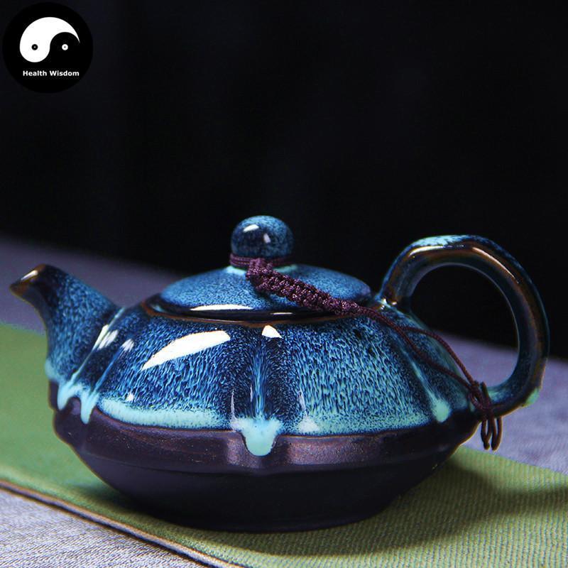 Full Kungfu Tea Set With 6 Cups 天目釉-Health Wisdom™