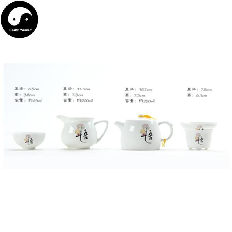 Full Kungfu Teapot Set With 6 Tea Cups 空-Health Wisdom™