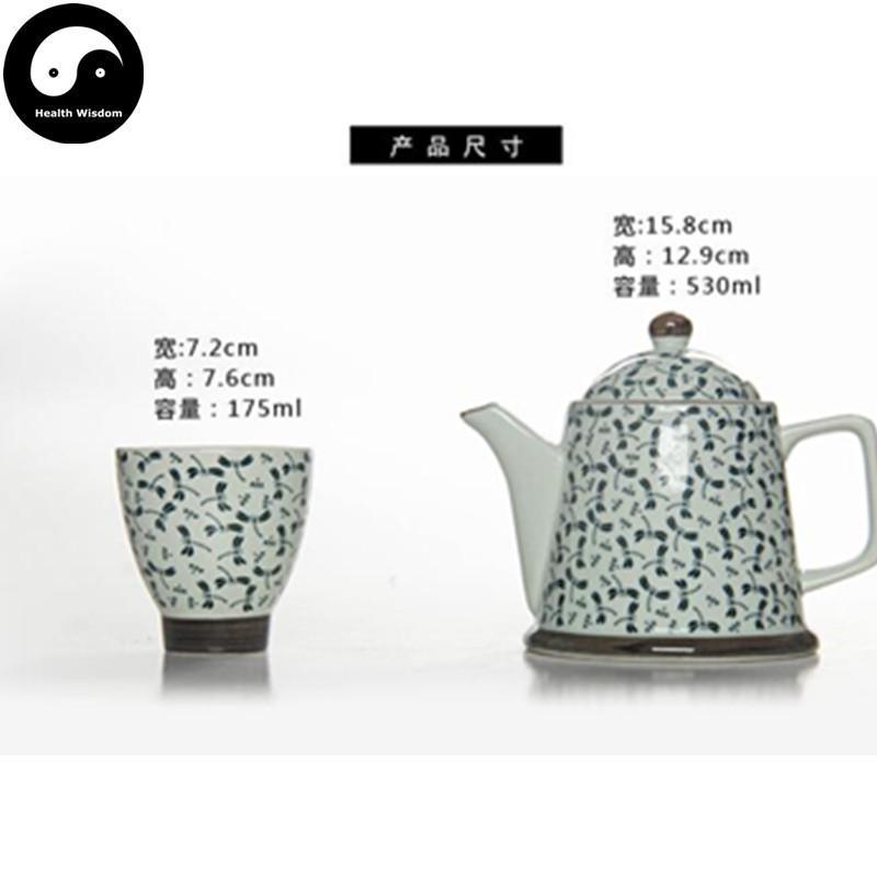Full Kungfu Teapot Set With Mental Infuser+2 Cups-Health Wisdom™