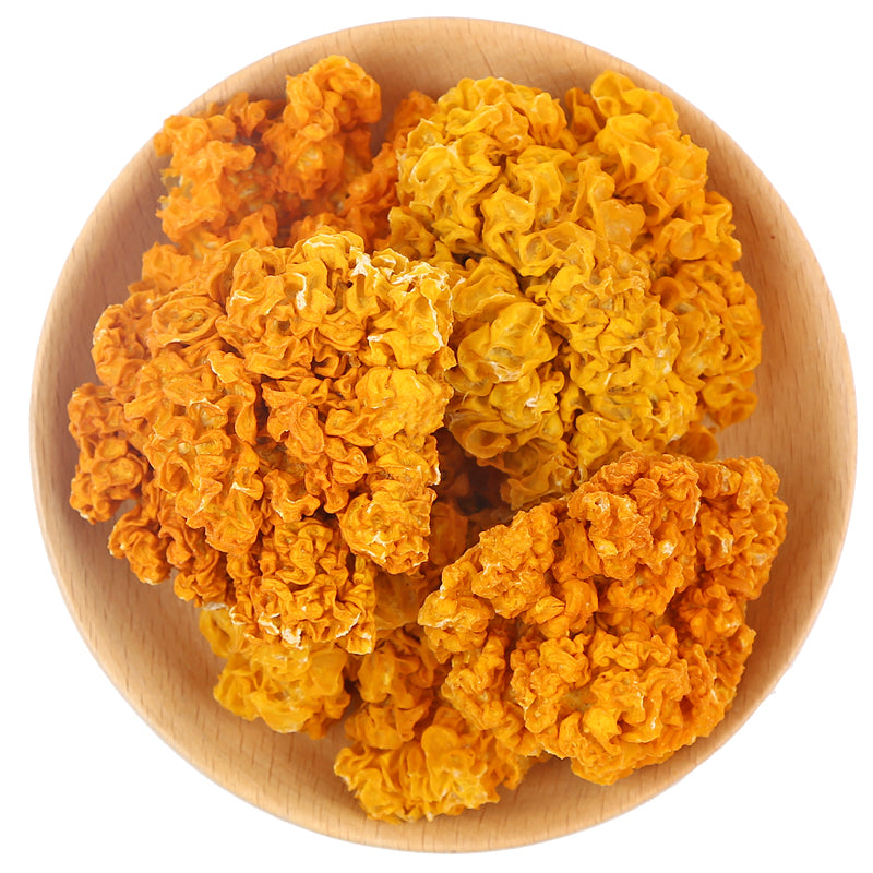 Fungi Huang Jin Er 黄金耳, Naematelia Aurantialba, Gold Mushroom For Soup Food-Health Wisdom™