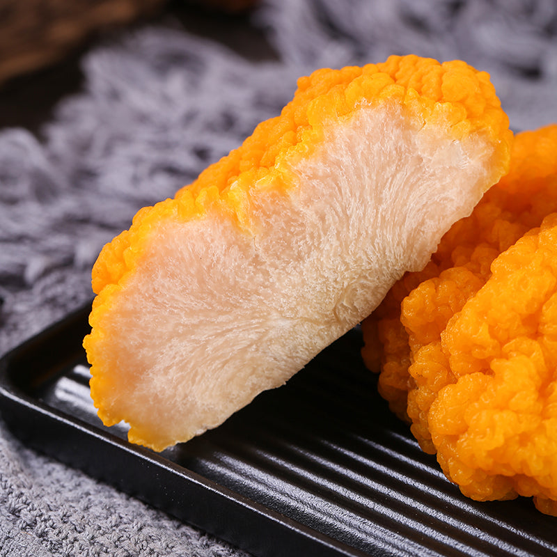 Fungi Huang Jin Er 黄金耳, Naematelia Aurantialba, Gold Mushroom For Soup Food-Health Wisdom™