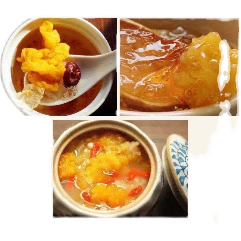 Fungi Huang Jin Er 黄金耳, Naematelia Aurantialba, Gold Mushroom For Soup Food-Health Wisdom™