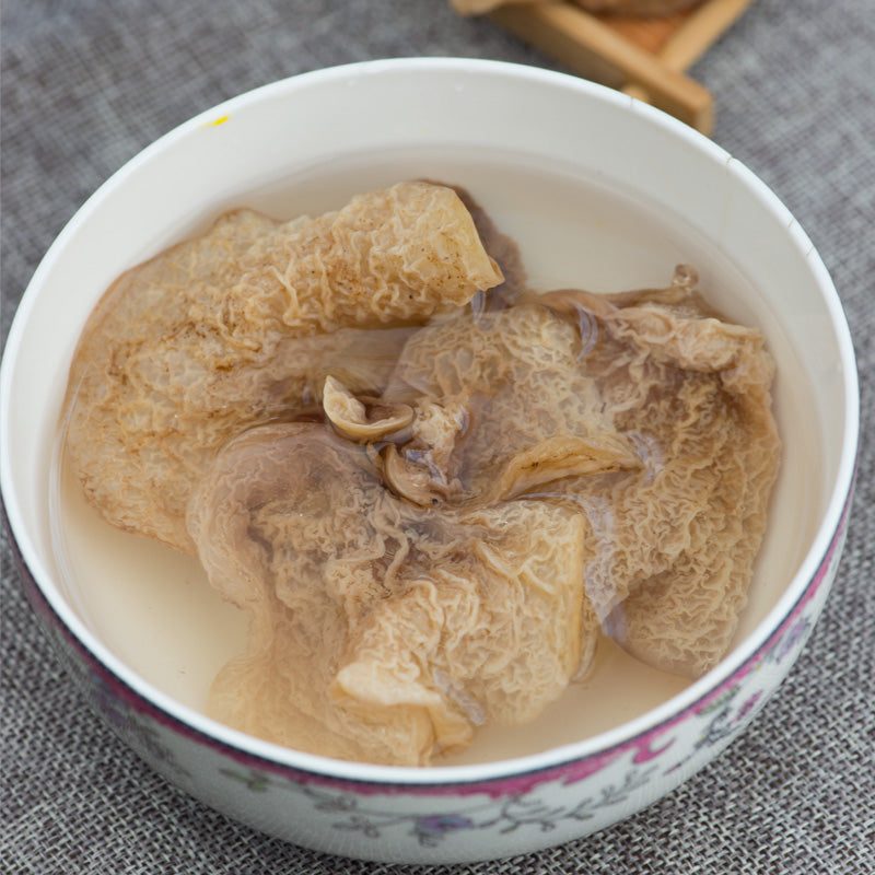 Fungi Yang Du Er 羊肚耳, Zhen Zhu Jun 珍珠菌 Bai Jun 白菌 White Mushroom For Soup Food-Health Wisdom™