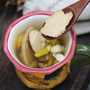 Fungus Hu Nai Jun 虎奶菌, Dried Pleurotus Tuber Regium Mushroom, Hu Nai Gu 虎奶菇-Health Wisdom™