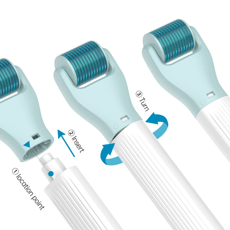 G10 Bio Roller 10In1 Multifunction Roller Kit Face Massager Derma Roller for Skin Care Anti-aging Collagen Stimulation Therapy-Health Wisdom™