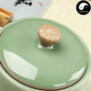 Ge Ceramic Loose Leaf Tea Storage 200g 茶叶罐-Health Wisdom™