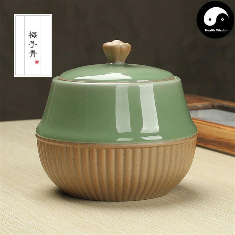Ge Ceramic Loose Leaf Tea Storage 200g 茶叶罐-Health Wisdom™