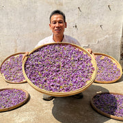 Ge Hua 葛花, Dried Lobed Kudzuvine Flower Tea, FIos Pueraria Lobata, Ge Gen Hua-Health Wisdom™