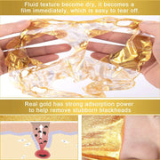 Gold Hyaluronic Acid Tearing Mask Peel-off Masks Blackhead Remove Acne treatment Anti-wrinkle Moisturizing Peeling Face Mask-Health Wisdom™