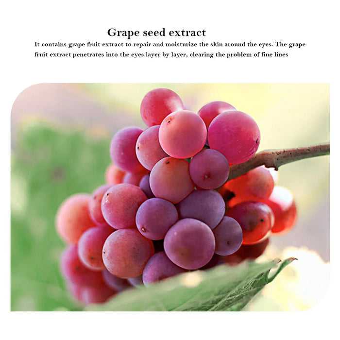 Grape Seed Anti-aging Moisturizing Collagen Eye Mask Anti Dark Circles Dry Eyes Masks Beauty Skin Care Eye Patches 60Pcs-Health Wisdom™