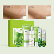 Green Tea Skin Care Products Sets Moisturizing Repairing Oil Control Anti Acne Serum Facial Sleeping Mask Mud Masks Face Care-Health Wisdom™