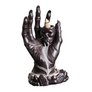Halloween Skull Decoration Halloween Atmosphere Decor Terrifying Skull Creative Aromatherapy Stove Backflow Incense Burner-Health Wisdom™
