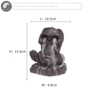 Halloween Skull Statue Home Decoration Fantasy Gifts Skull Backflow Incense Burner Creative Home Aromatherapy Gift - No Incense-Health Wisdom™