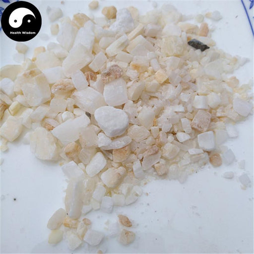 Han Shui Shi 寒水石, Calcitum, Glauberitum, Red Gypsum, Herbal Mineral Calcite