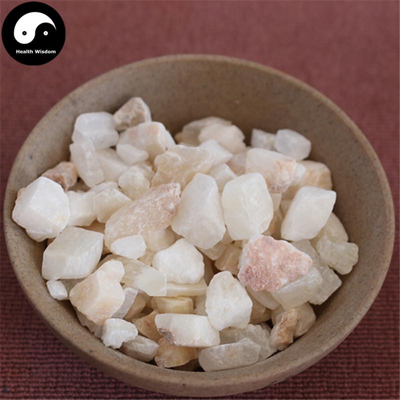 Han Shui Shi 寒水石, Calcitum, Glauberitum, Red Gypsum, Medicinal Mineral Calcite-Health Wisdom™