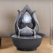 HandMade Home Decorative Desktop Fountains Indoor Water Fountain Creative Craft Home Decor&Figurines FengShui Waterfall Fountain-Health Wisdom™