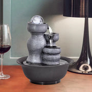 HandMade Home Decorative Desktop Fountains Indoor Water Fountain Creative Craft Home Decor&Figurines FengShui Waterfall Fountain-Health Wisdom™