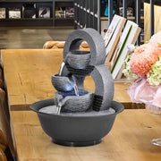 HandMade Home Decorative Desktop Fountains Indoor Water Fountain Creative Craft Home Decor&Figurines FengShui Waterfall Fountain-Health Wisdom™