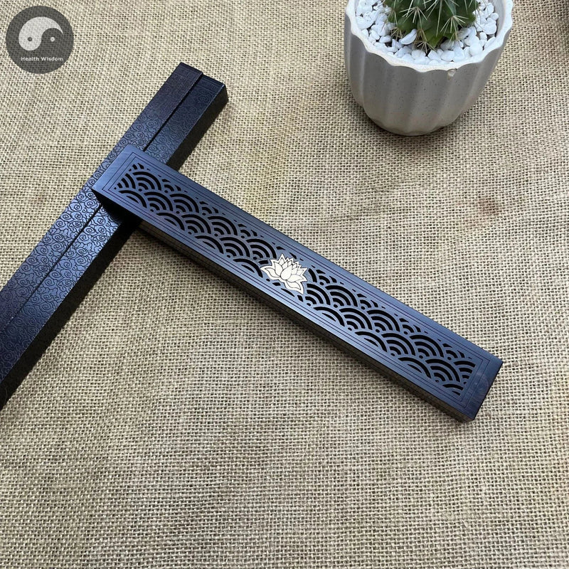 Handmade Creative Wood Aromatherapy Incense Stick Holder Hollow Incense Burner Wood Censer Box Wood Carving Crafts Chinese Gift-Health Wisdom™