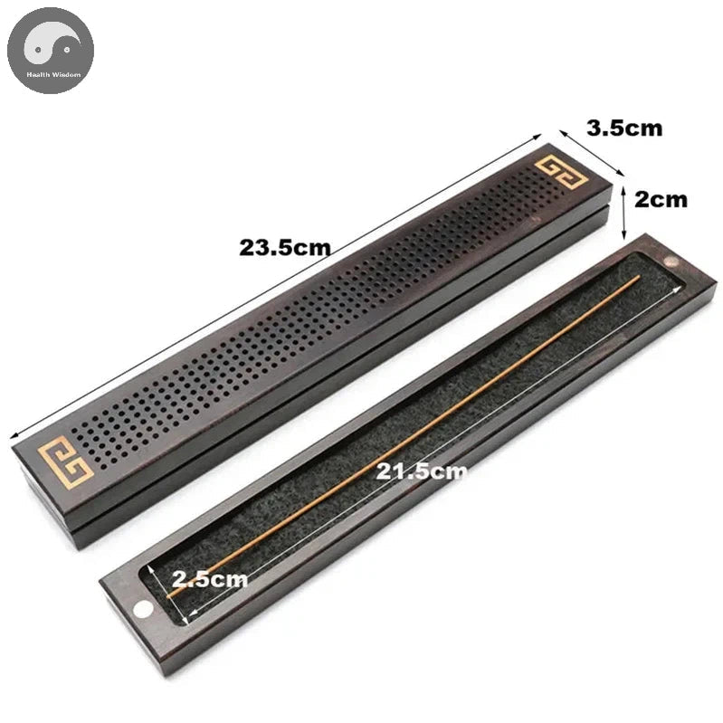 Handmade Creative Wood Aromatherapy Incense Stick Holder Hollow Incense Burner Wood Censer Box Wood Carving Crafts Chinese Gift-Health Wisdom™