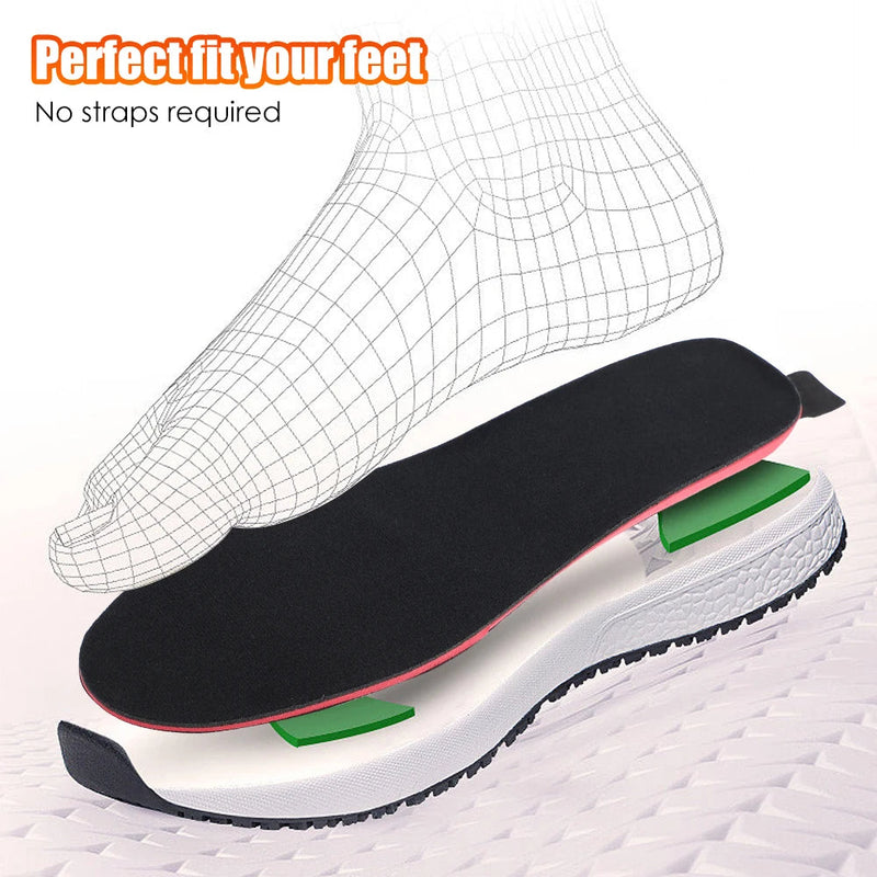 Heated Shoe Insoles Feet Warm Sock Pad 2100mAh USB Recharge Remote Control 3-Level Hot Compress For Skiing Winter Outdoor-Health Wisdom™