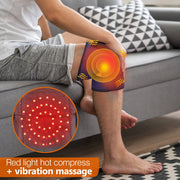 Heating Knee Massage Pad Protection Red Light Physiotherapy Vibrador Joint Pain Relief Instrument Swelling Arthritis Leg Elbow-Health Wisdom™
