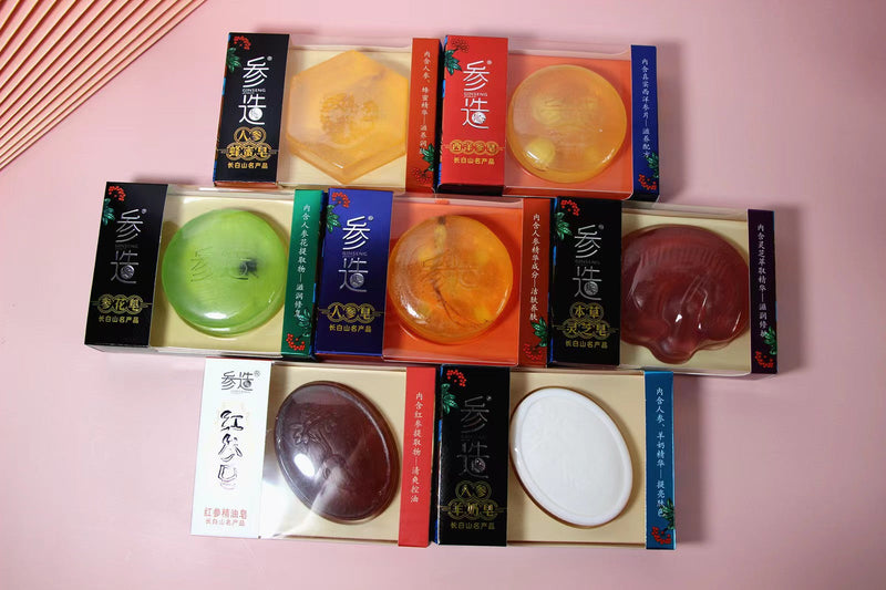 Herba Perfumed Soap American Ginseng Extract Scented Beauty Skin Care Soap Ren Shen-Health Wisdom™