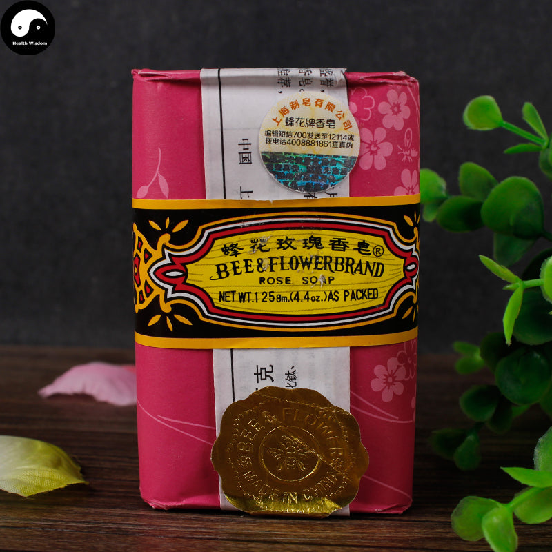 Herba Perfumed Soap Rose Extract Shanghai Bee Flower Scented Beauty Skin Care Soap-Health Wisdom™