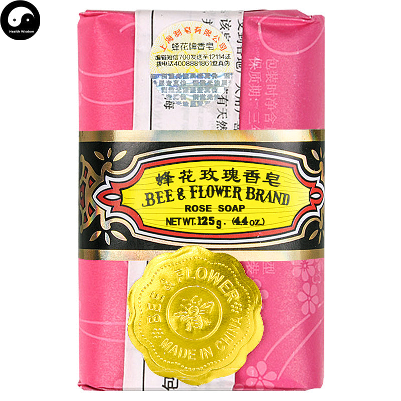 Herba Perfumed Soap Rose Extract Shanghai Bee Flower Scented Beauty Skin Care Soap-Health Wisdom™