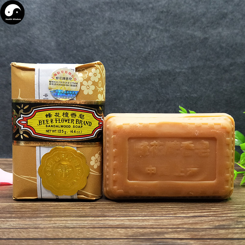 Herba Perfumed Soap Sandalwood Extract Shanghai Bee Flower Scented Beauty Skin Care Soap-Health Wisdom™