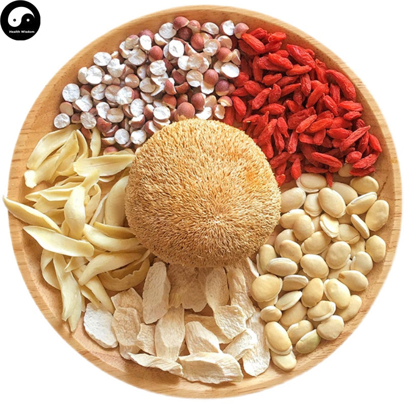 Hericium Erinaceus Yam Gorgon 猴头菇山药芡实 Chinese Guangdong Soup Ingredients Tang Bao 煲汤料包 Easy DIY Health Soups-Health Wisdom™