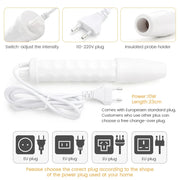 High Frequency Electrode Wand Machine Handheld Skin Tightening Acne Spot Wrinkles Remover Beauty Therapy Puffy Eyes Facial Care-Health Wisdom™