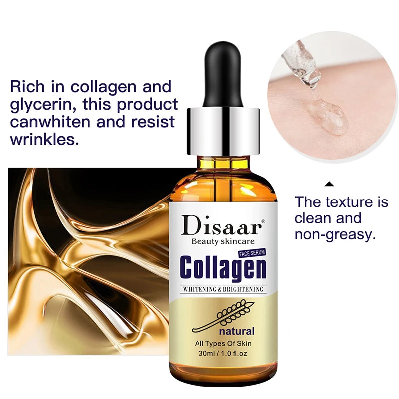 High Pure Hyaluronic Acid Serum Moisturizing Collagen Skin Repair Essence Whitening Anti Wrinkle Face Cream Wrinkl Treatment-Health Wisdom™