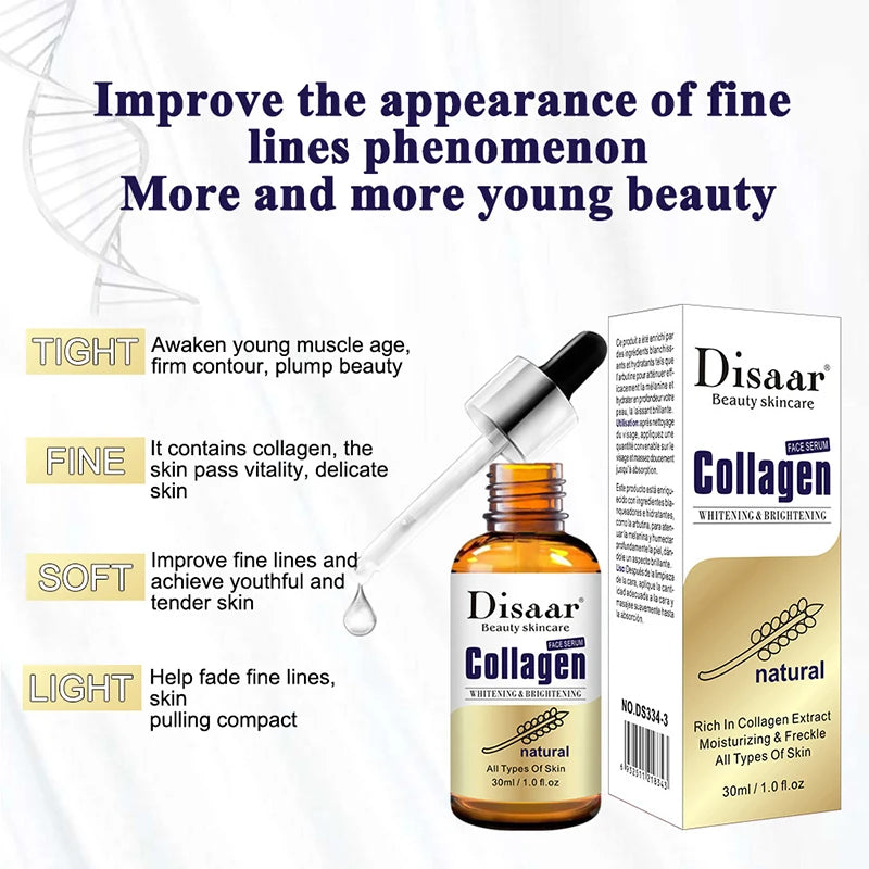 High Pure Hyaluronic Acid Serum Moisturizing Collagen Skin Repair Essence Whitening Anti Wrinkle Face Cream Wrinkl Treatment-Health Wisdom™