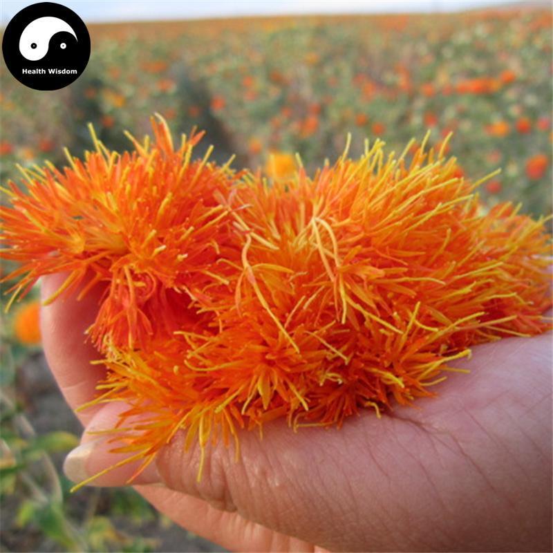 Hong Hua 紅花, Flos Carthami, Safflower, Carthamus Tinctorius-Health Wisdom™