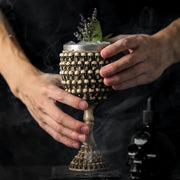 Horrible Resin Stainless Steel Skull Goblet Retro Claw Wine Glass Gothic Cocktail Glasses Wolf Whiskey Cup Party Bar Drinkware-Health Wisdom™