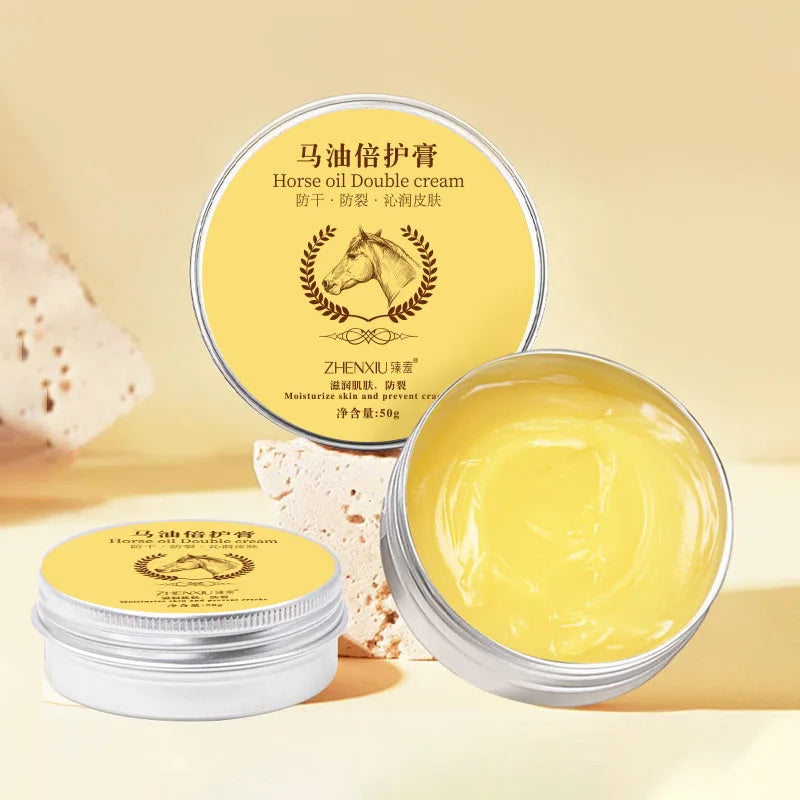 Horse Oil Moisturizing Cream Hand Foot Body Skincare Creams Anti Cracking Repairing Nourishing Hands Feet Skin Care Prodcuts-Health Wisdom™