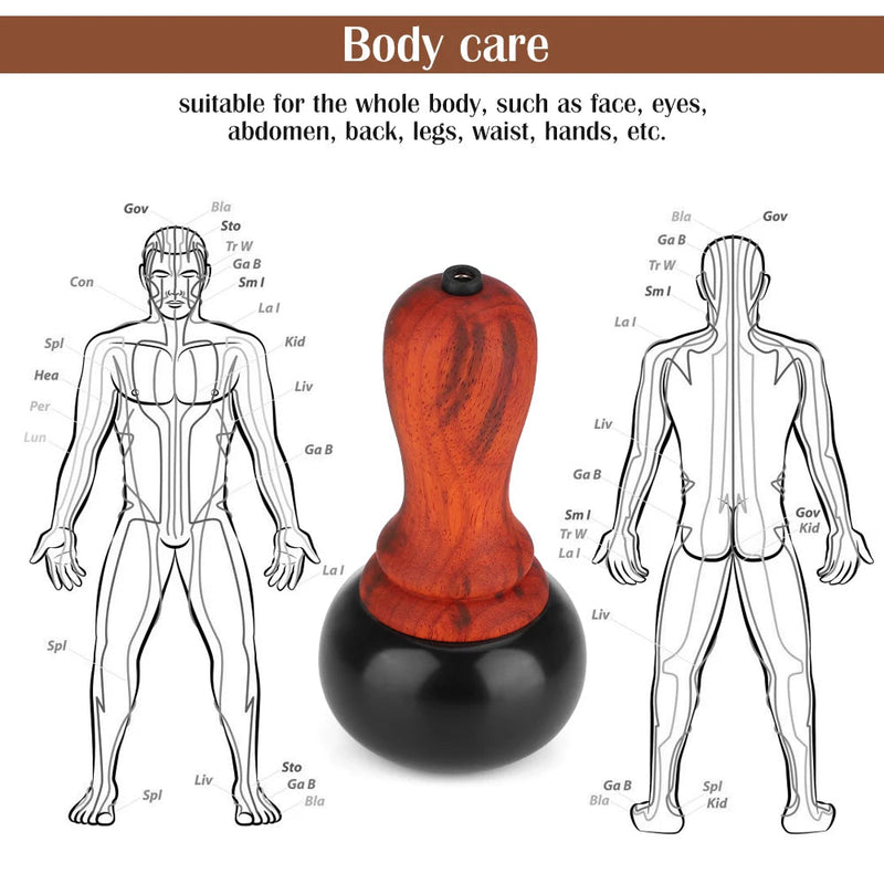 Hot Bian Stone Gua Sha Skin Scraping Warming Moxibustion Apparatus Scraper Body Massager Physiotherapy Back Relax Spa-Health Wisdom™