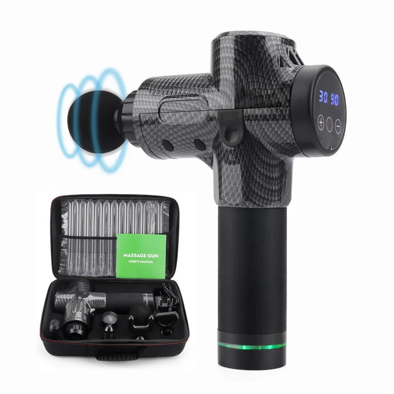 Hot Sale High Speed MassageGUN FasciaGUN Massager Electric Muscle Massager After Fitness Decompose Lactic Acid Relief Relax Body-Health Wisdom™