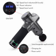 Hot Sale High Speed MassageGUN FasciaGUN Massager Electric Muscle Massager After Fitness Decompose Lactic Acid Relief Relax Body-Health Wisdom™
