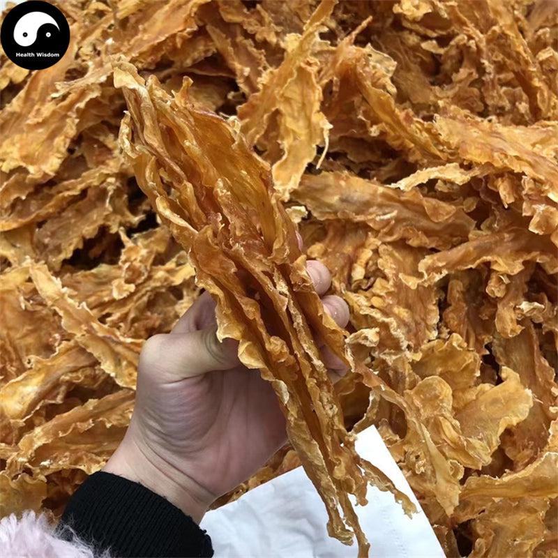 Hua Jiao 花胶, Yu Jiao, Seafood Fish Maw, Air Bladder, 鳕魚肚, 鳕鱼鰾-Health Wisdom™