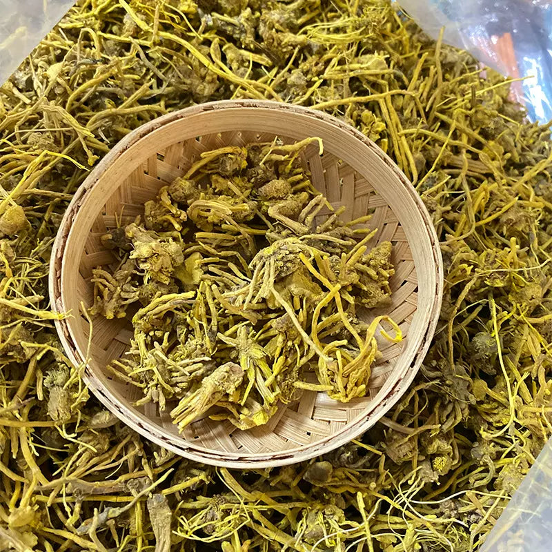 Huang Long Cao Gen 黄龙草根, Tibet Tea Yellow Dragon Grass Roots, Snow Moutain Tea Xue Ling Cha 雪灵茶-Health Wisdom™
