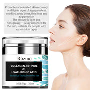 Hyaluronic Acid Collagen Retinol Face Cream Anti Wrinkle Anti-Aging Moisturizing Whitening Firming Creams Facial Skin Car-Health Wisdom™
